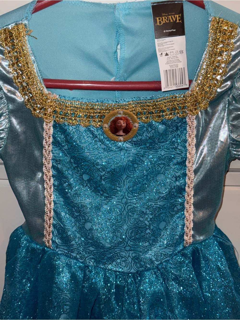 Disney Princess Merida deluxe costume dress
inspired by the movie Brave Sz 4-6X - Picture 2 of 5